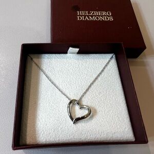Helzberg Diamonds Silver Necklace with Polished Finish